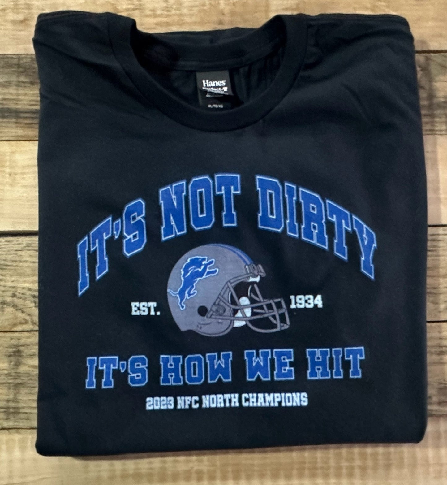 It’s Not Dirty Black Tee