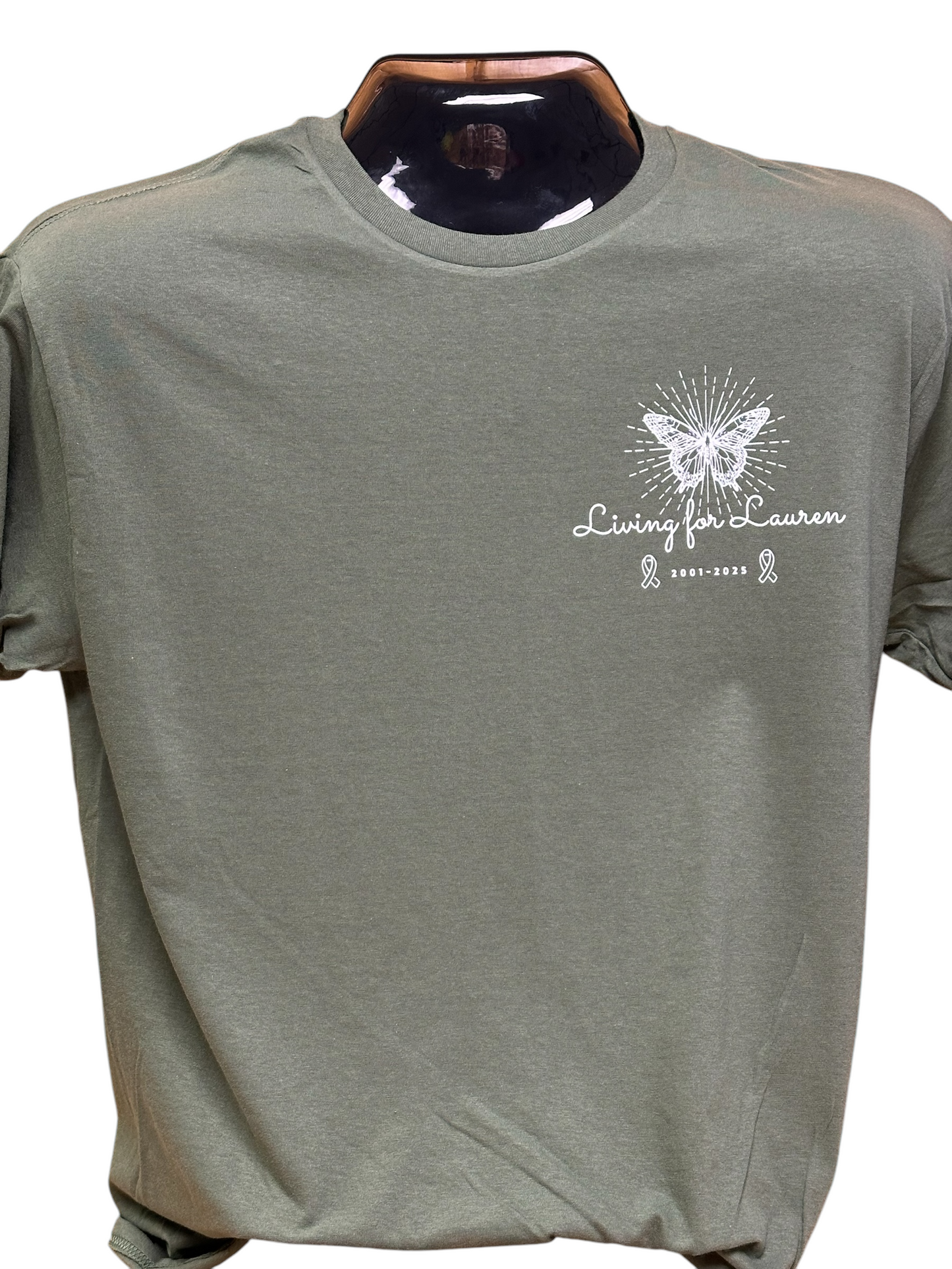 Living for Lauren Fundraising T-Shirt