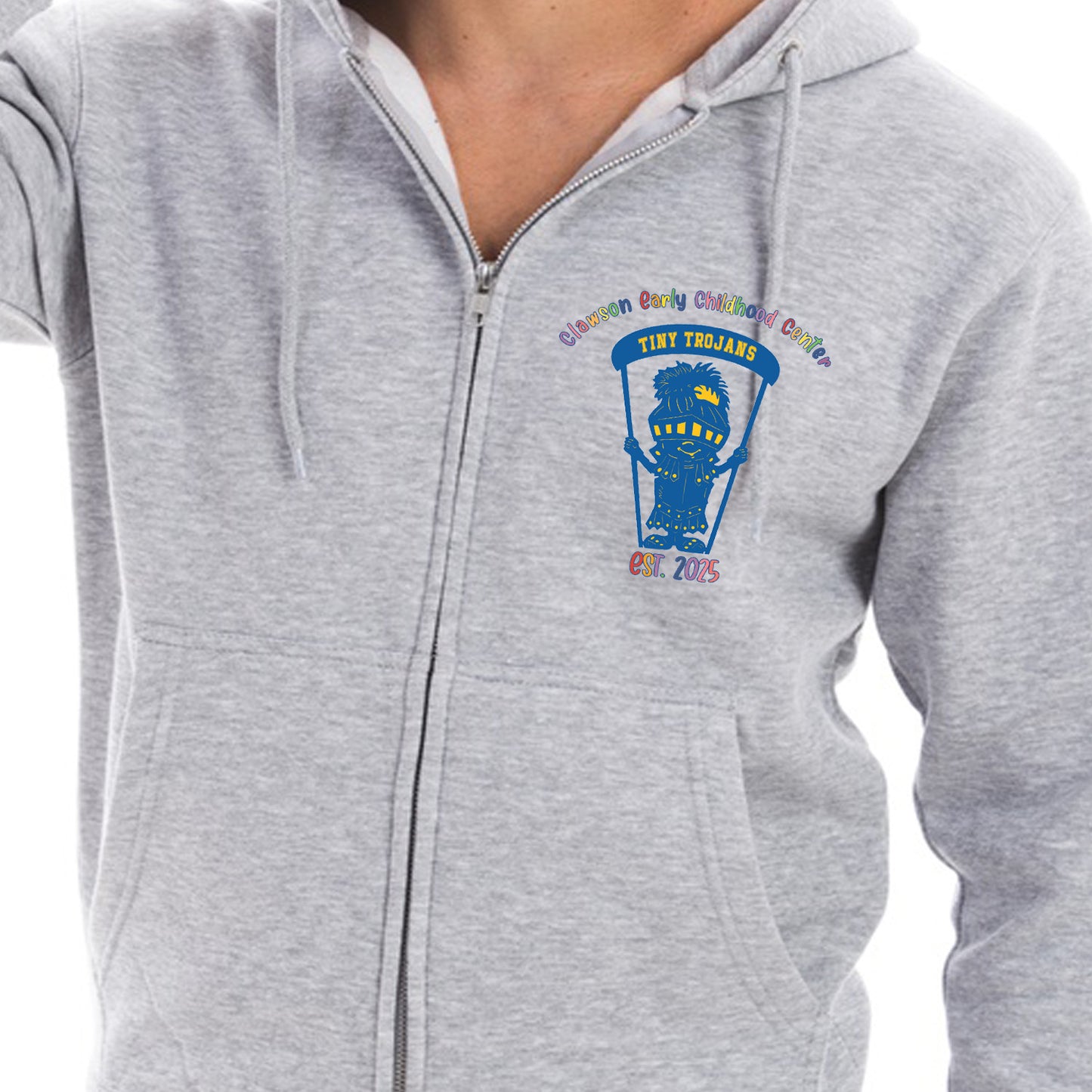 Clawson Early Learning Center Zip Hoodie