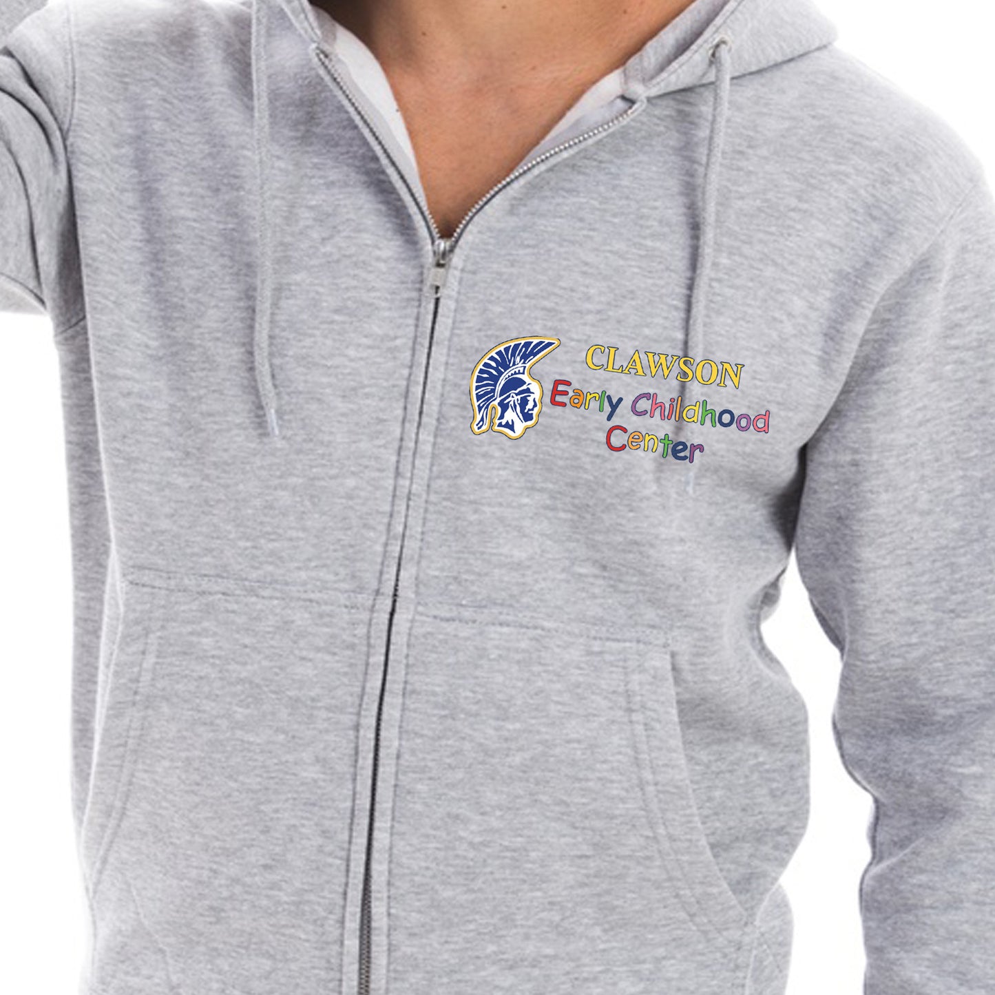 Clawson Early Learning Center Zip Hoodie