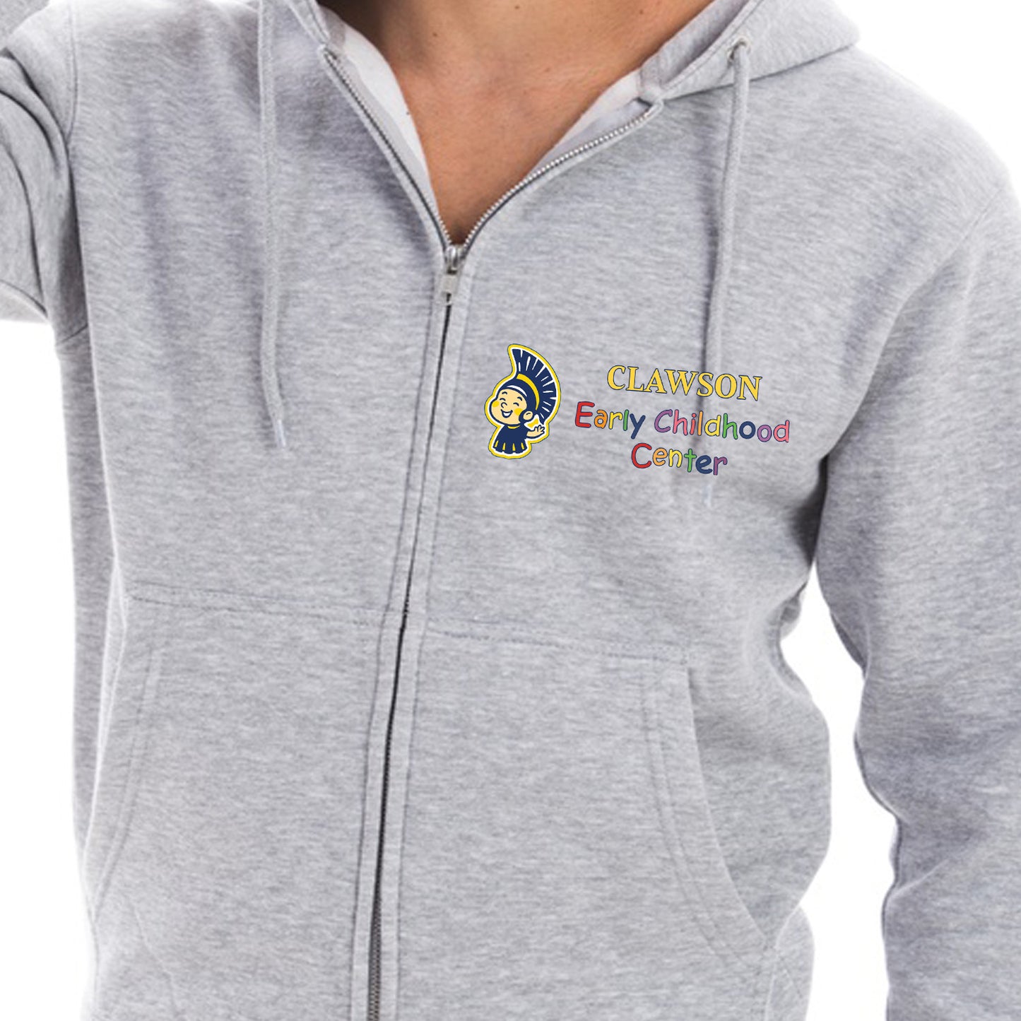 Clawson Early Learning Center Zip Hoodie