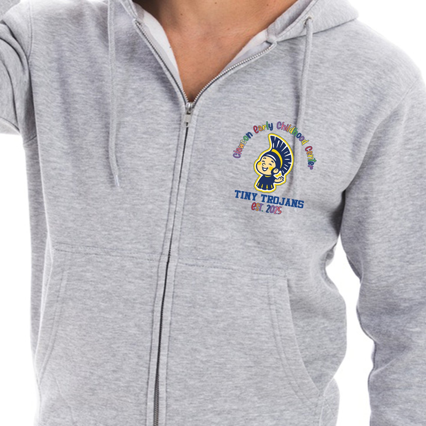 Clawson Early Learning Center Zip Hoodie