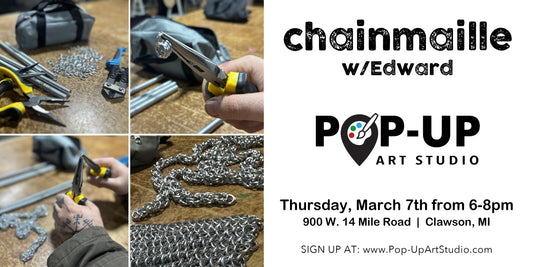 March 7, 2024 - Thursday Chainmaille with Edward