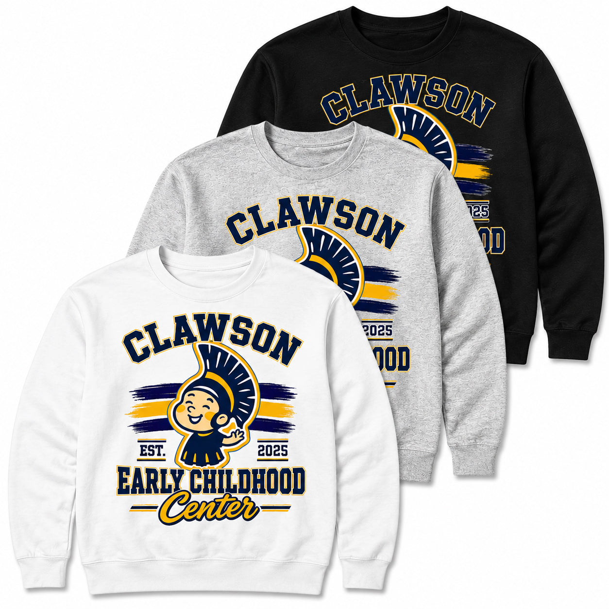Clawson Early Learning Center Crew Neck Sweatshirt