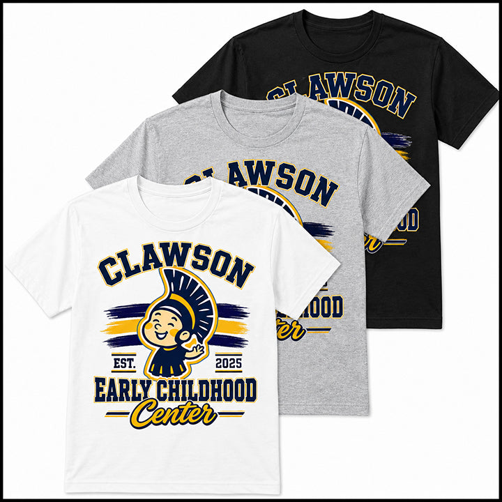 Clawson Early Learning Center Short Sleeve Cotton T-Shirt