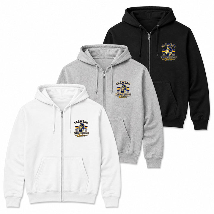 Clawson Early Learning Center Zip Hoodie