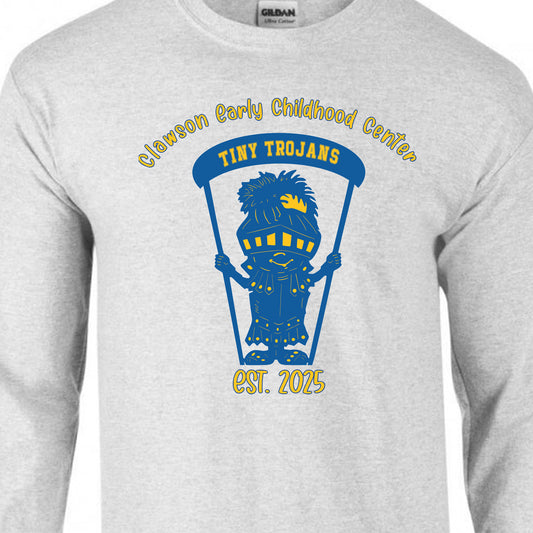 Clawson Early Learning Center Long Sleeve Cotton T-Shirt