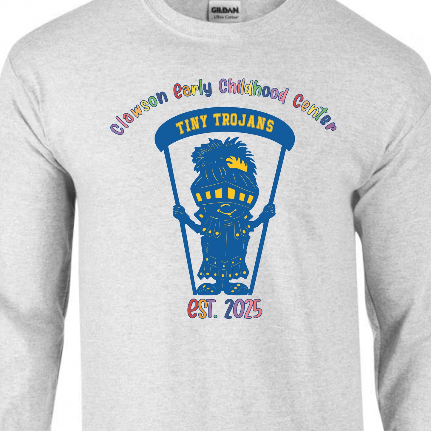 Clawson Early Learning Center Long Sleeve Cotton T-Shirt