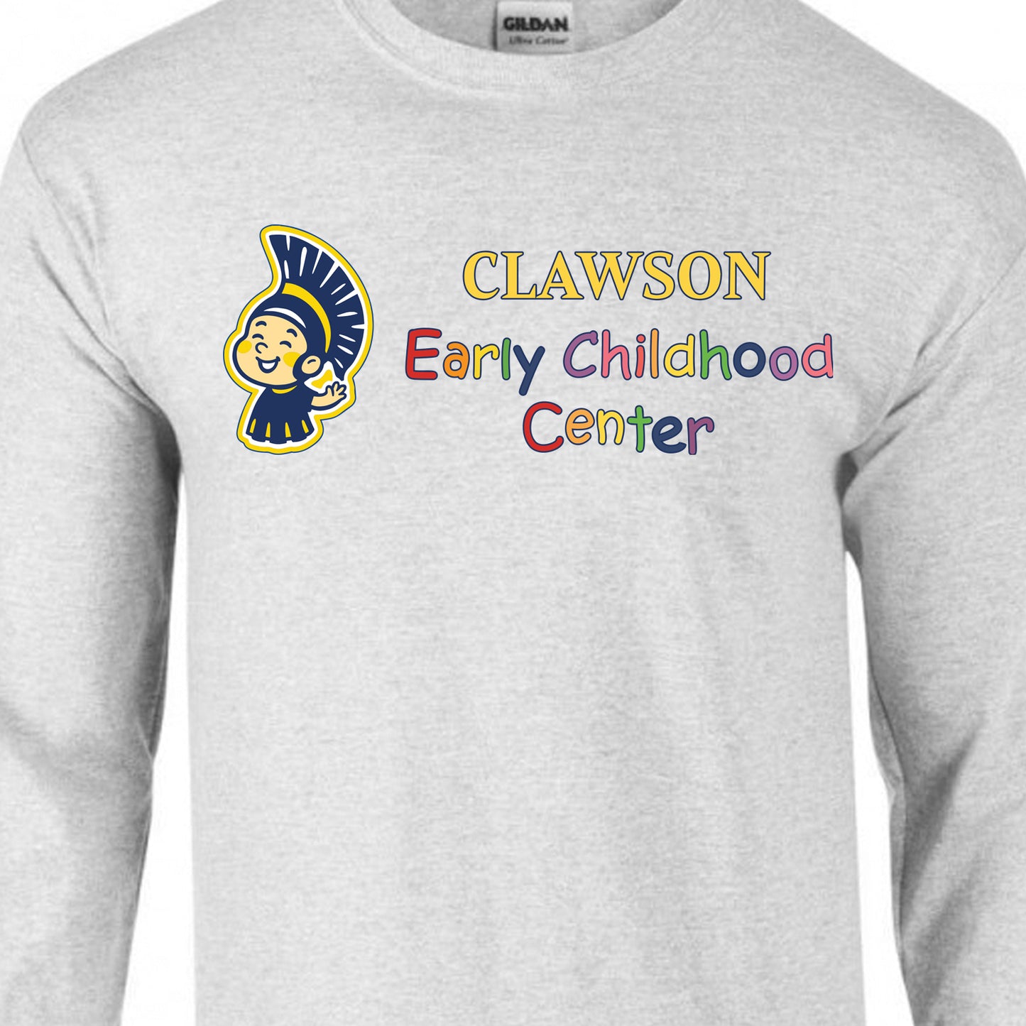 Clawson Early Learning Center Long Sleeve Cotton T-Shirt