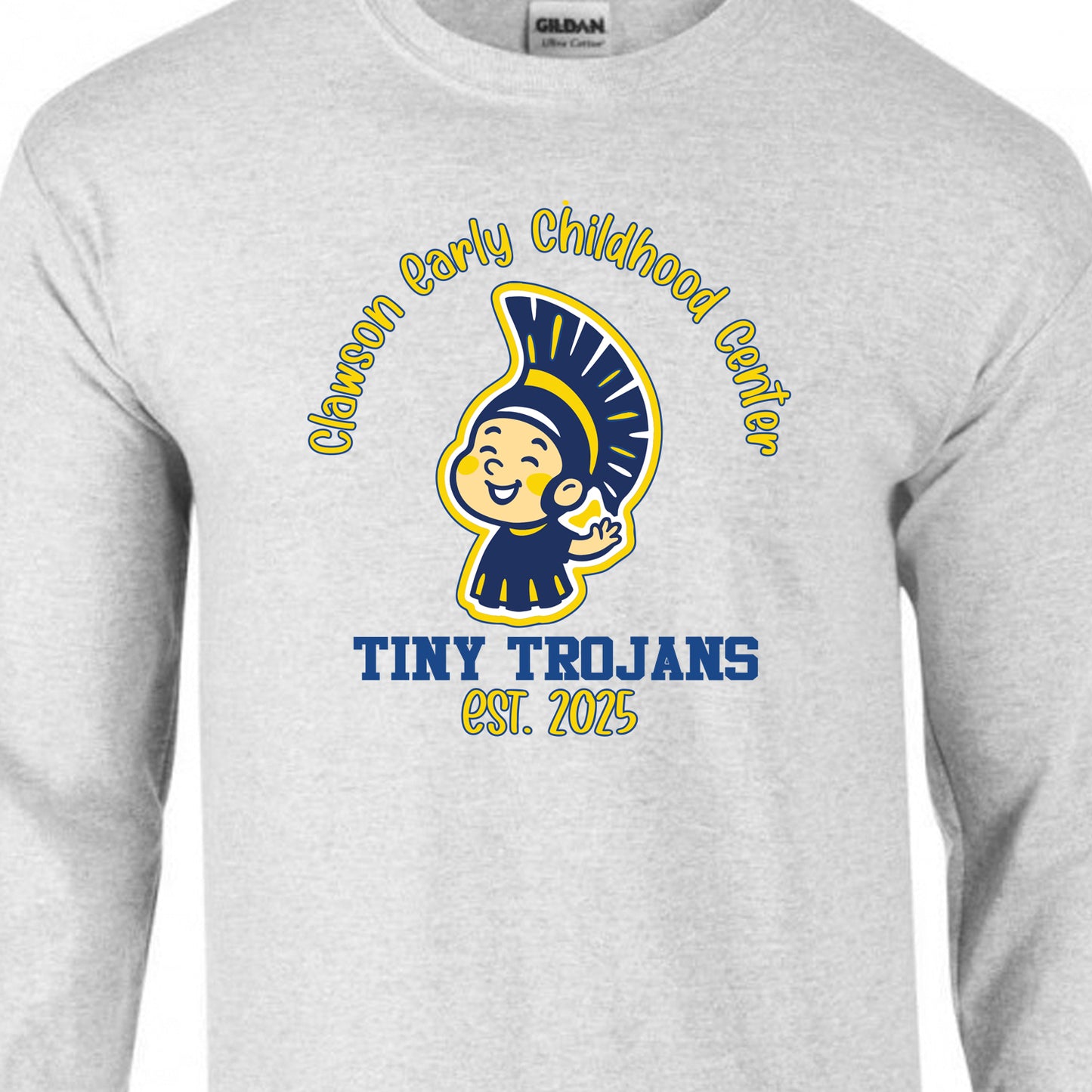 Clawson Early Learning Center Long Sleeve Cotton T-Shirt