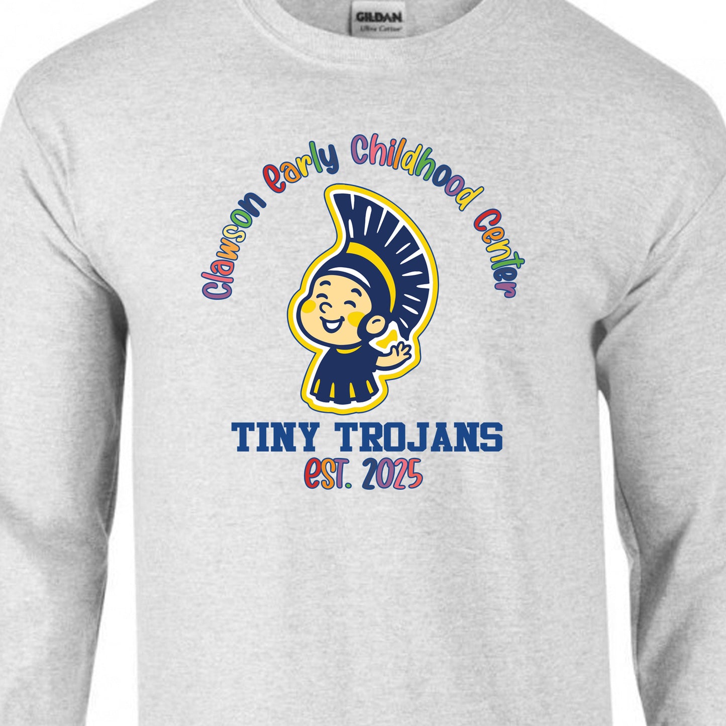 Clawson Early Learning Center Long Sleeve Cotton T-Shirt
