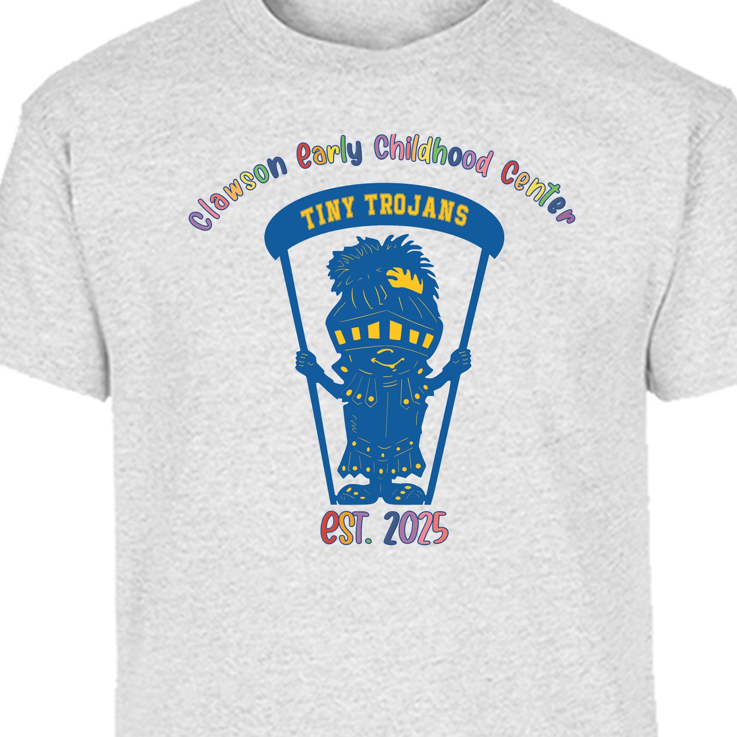 Clawson Early Learning Center Short Sleeve Cotton T-Shirt
