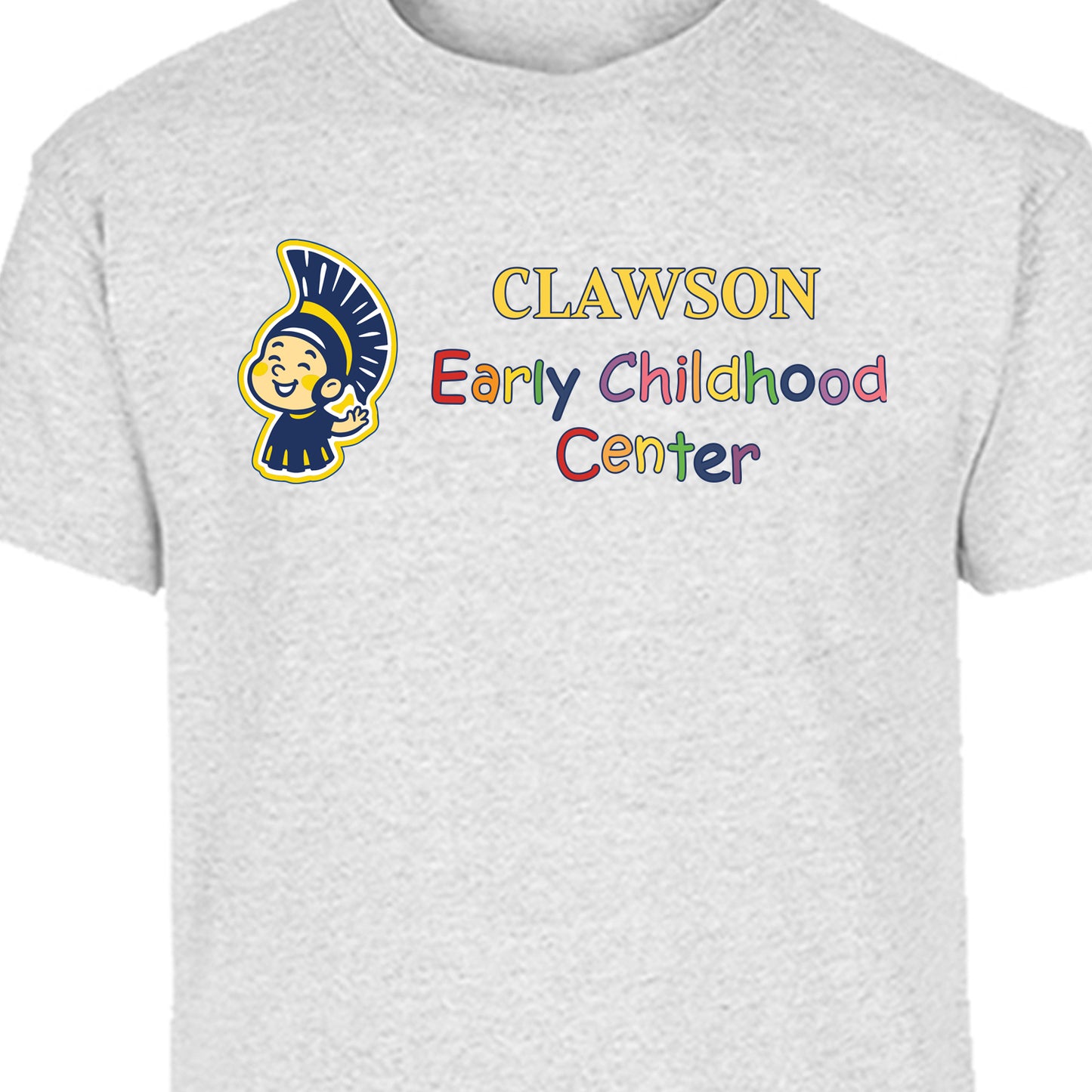 Clawson Early Learning Center Short Sleeve Cotton T-Shirt