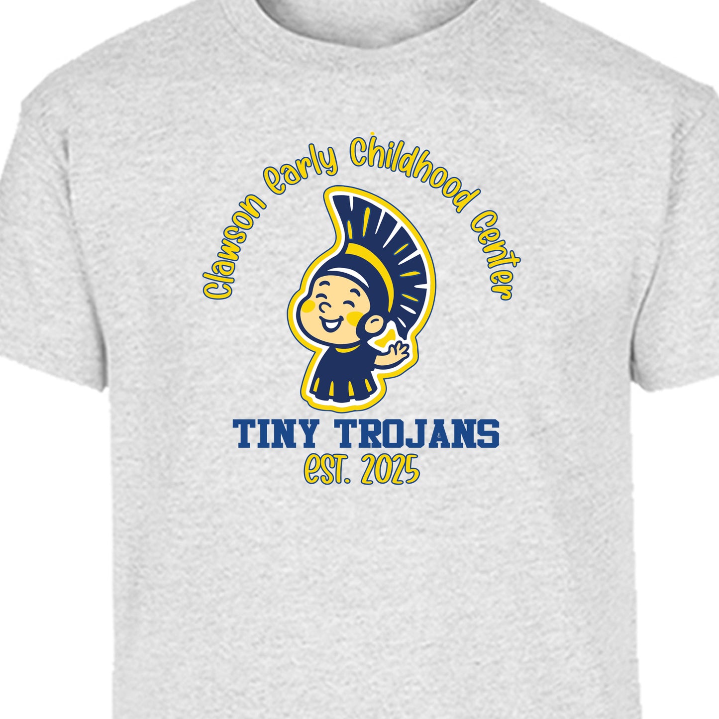 Clawson Early Learning Center Short Sleeve Cotton T-Shirt