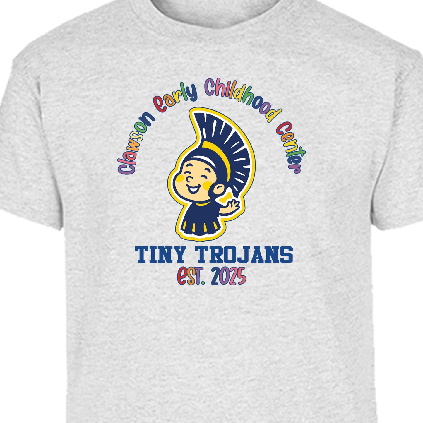 Clawson Early Learning Center Short Sleeve Cotton T-Shirt