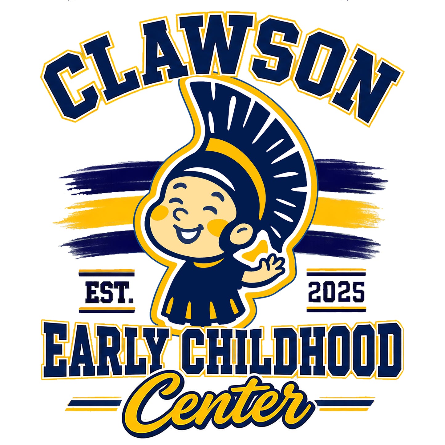 Clawson Early Learning Center Long Sleeve Cotton T-Shirt